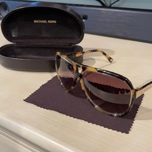 Michael Kors MKS293 Sunglasses in Tortoise Brown